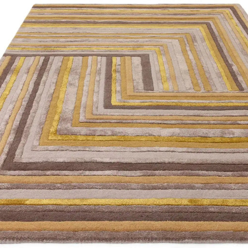 Asiatic Rugs Matrix Asiatic 79 Network Gold - Woven Rugs