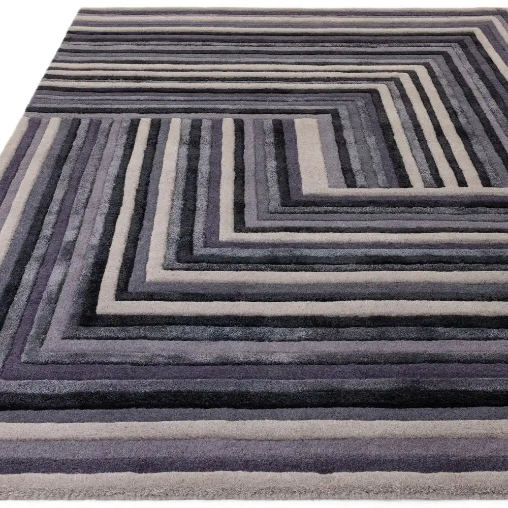 Matrix Asiatic 81 Network Indigo — Woven Rugs