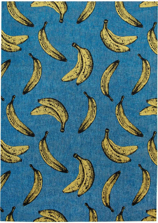 Louis de Poortere Rugs Pop by Louis 9394 Banana California Blue - Woven Rugs