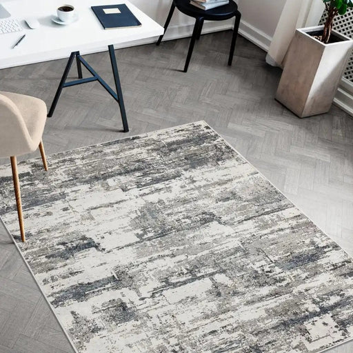 Likewise Matting Rugs Tokyo Abstract Blue - Woven Rugs