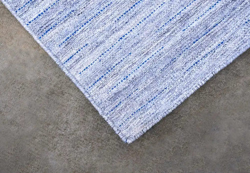 Woven Edge Rugs Reverie  Anthracite Mediterranean Blue - Woven Rugs