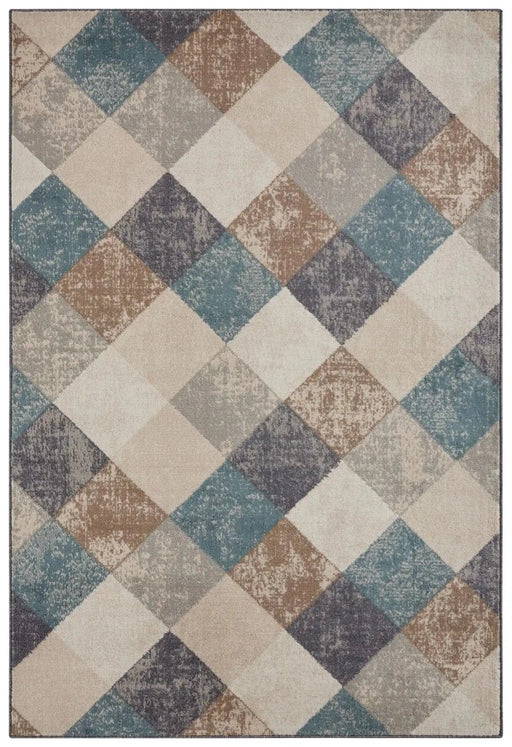RugsDirect Online Traditional Terrain Bakke Cream Multi 105598 Rug - Woven Rugs
