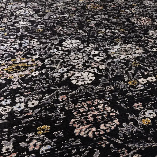 Asiatic Rugs Sovereign Black Vintage Floral 01 - Woven Rugs