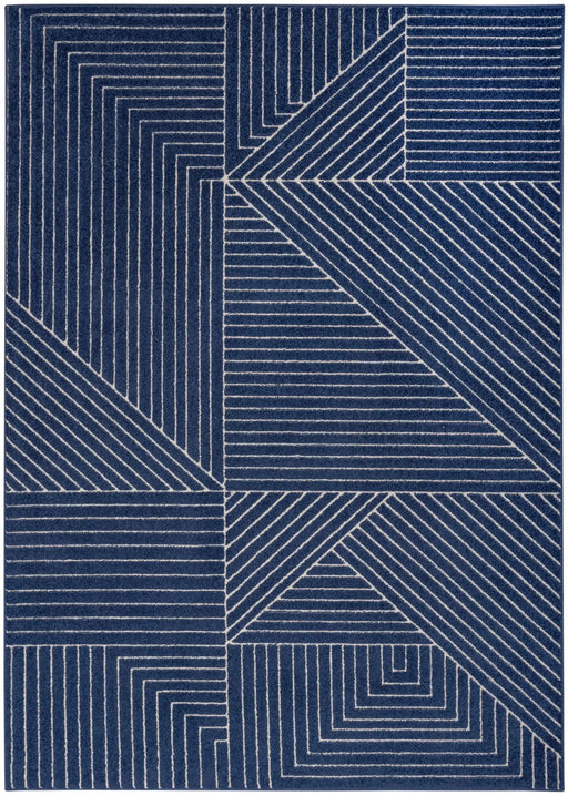 Calvin Klein Rugs CK023 Balance BLN01 Navy Ivory - Woven Rugs