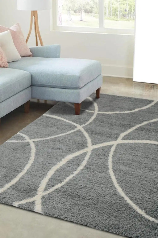 Homemaker Rugs Snug Melrose BUBBLES GREY - Woven Rugs