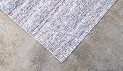 Woven Edge Rugs Reverie  Carbon Peacock - Woven Rugs