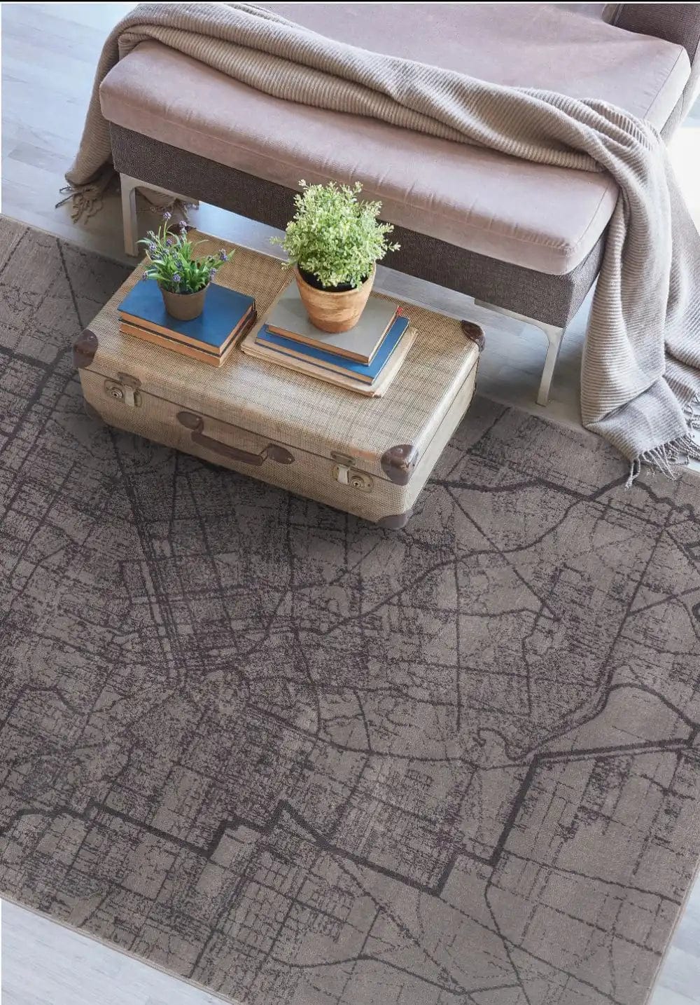 Soft City Grey — Woven Rugs