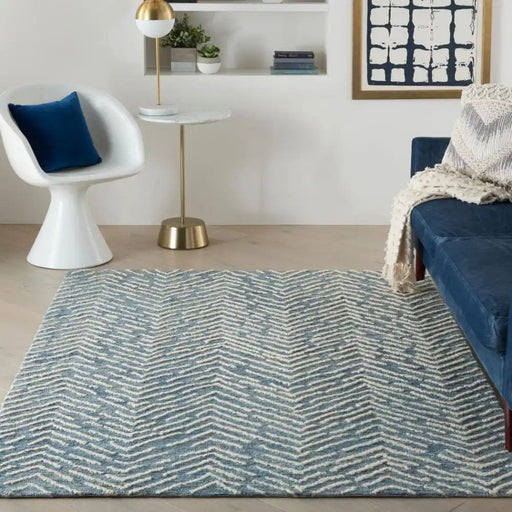 Nourison Rugs Colorado CLR02 Indigo Ivory - Woven Rugs