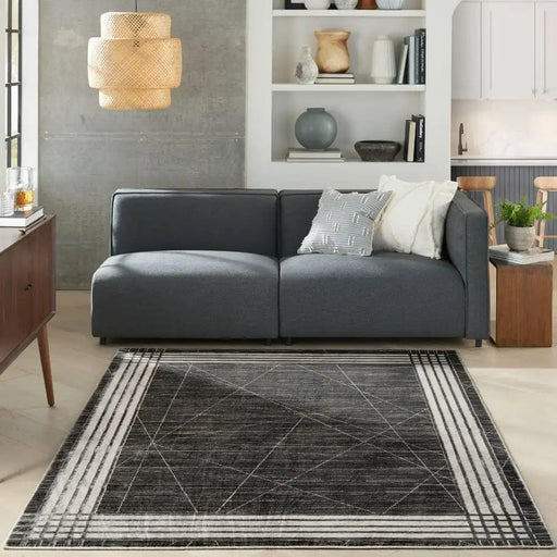 Nourison Rugs Desire Nourison DSR01 CHARCOAL SILVER - Woven Rugs