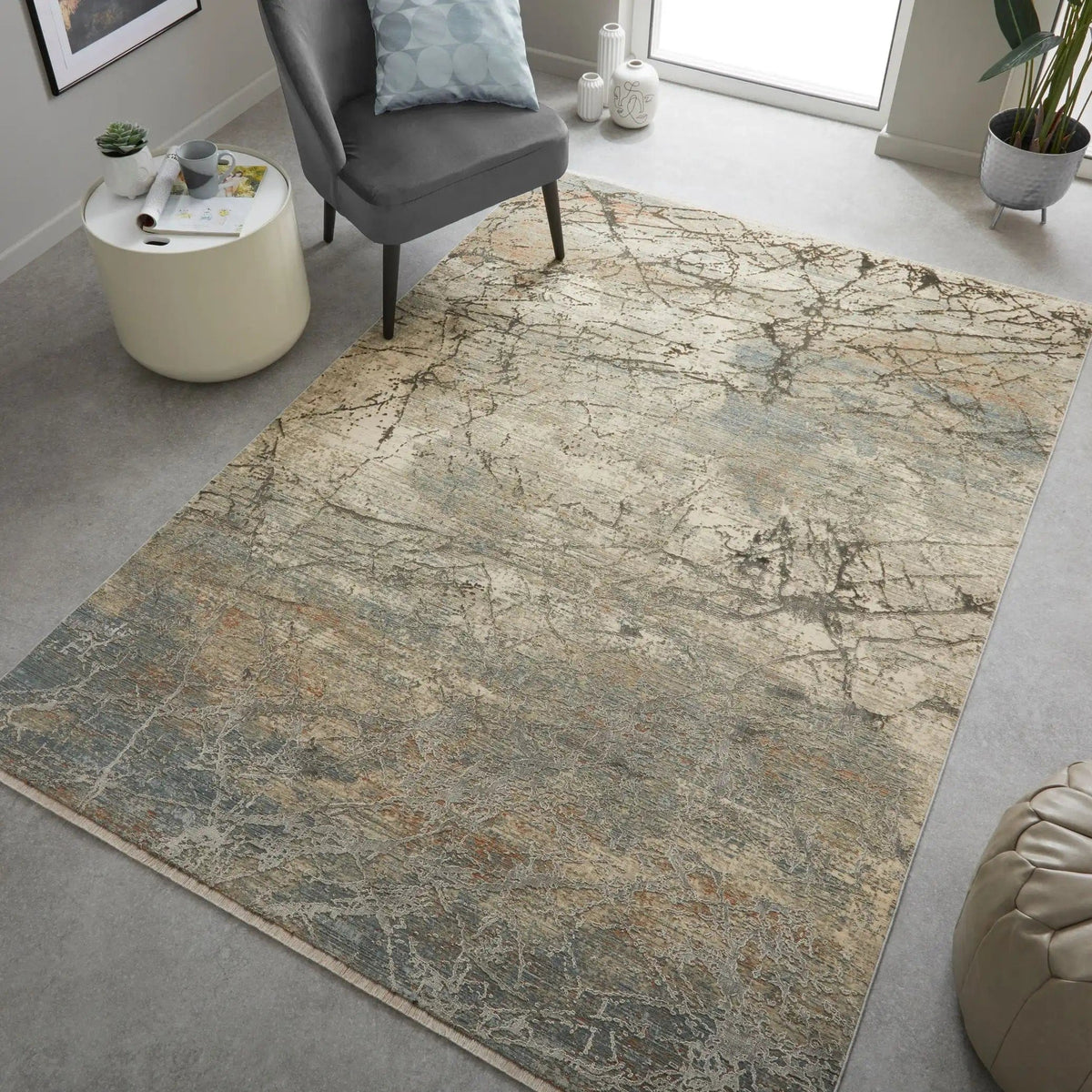 Real Mink Rug Emerald EMR101 Mink — Woven Rugs