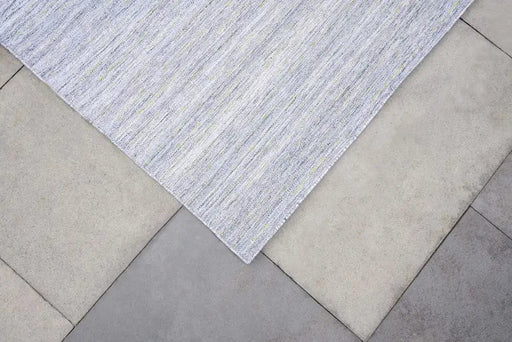 Woven Edge Rugs Reverie  Graphite Lime - Woven Rugs