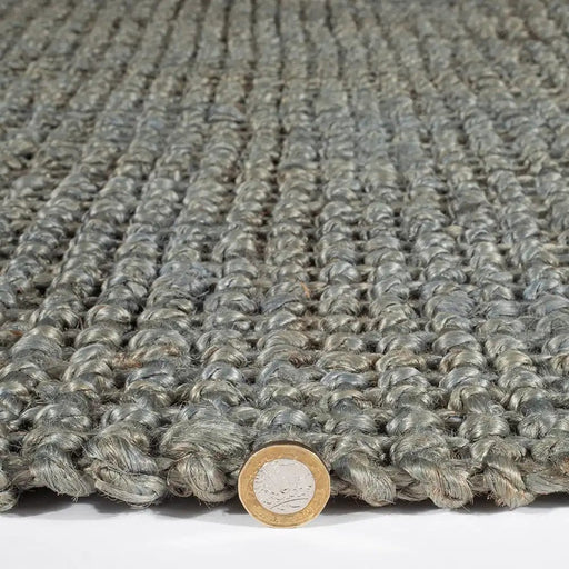 Esselle Rugs Rectangle / 120 x 170cm WHITEFIELD BOUCLE GREY 5060623077235 - Woven Rugs