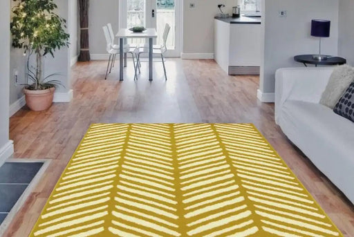 Homemaker Rugs Maestro HERRINGBONE OCHRE - Woven Rugs