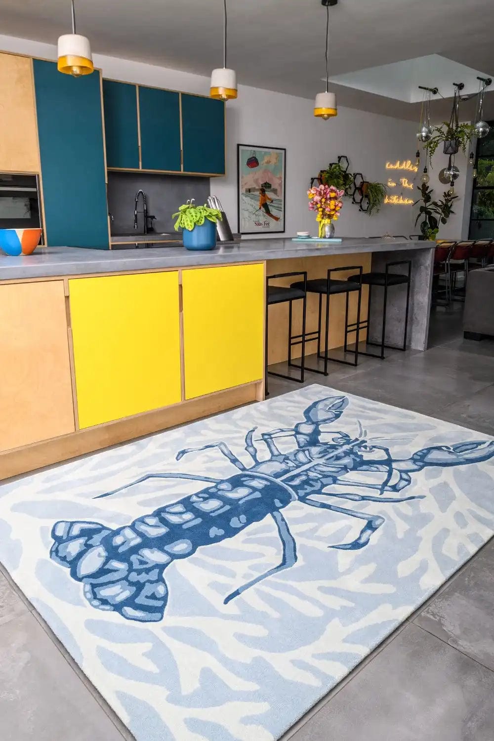 Natural World Lobster — Woven Rugs