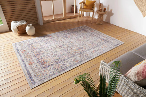 RugsDirect Online Traditional Cairo Washable 105591 Luxor Cream Multi Rug - Woven Rugs
