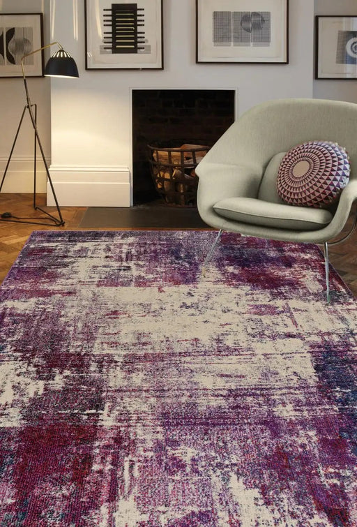 Asiatic Rugs Colores Cloud Magenta CO08 - Woven Rugs