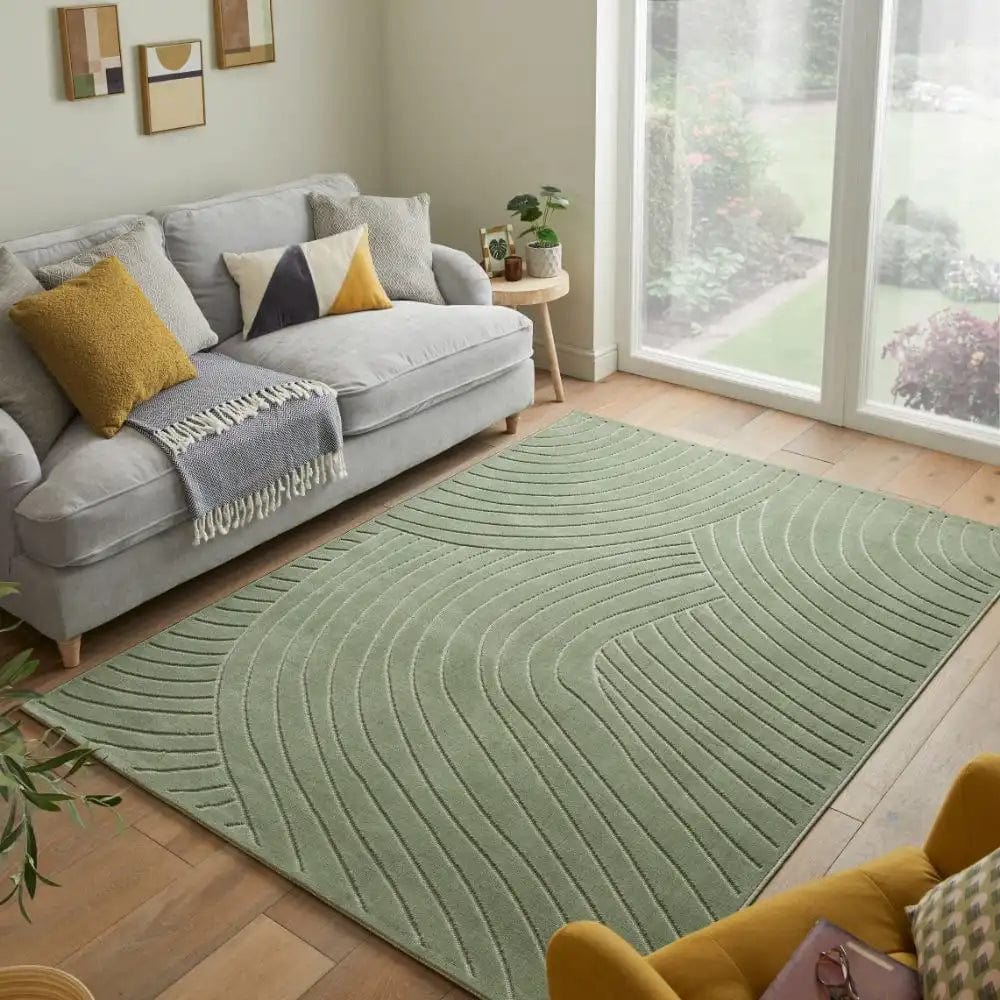 Maze Rama MAZ105 Green — Woven Rugs