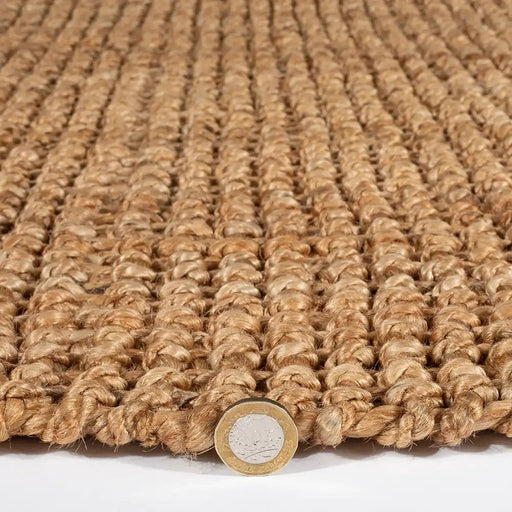 Esselle Rugs Rectangle / 120 x 170cm WHITEFIELD BOUCLE NATURAL 5060623077228 - Woven Rugs