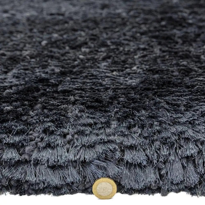 Navy Office Rug Plush Navy — Woven Rugs