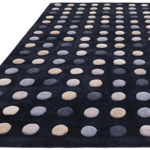 Asiatic Rugs Dotty Navy - Woven Rugs