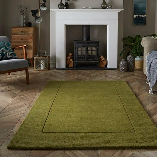 Esselle Rugs Mayfair Esme OLIVE - Woven Rugs