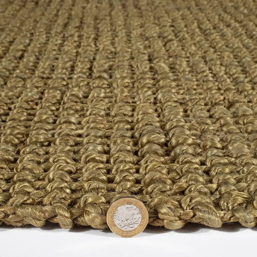 Esselle Rugs Rectangle / 120 x 170cm WHITEFIELD BOUCLE OLIVE 5060623077242 - Woven Rugs