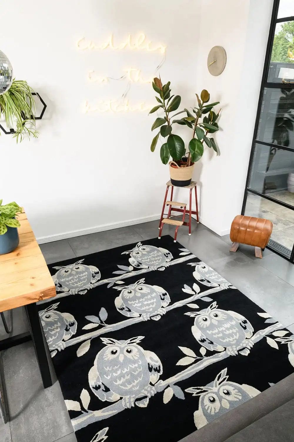 Natural World Owl — Woven Rugs