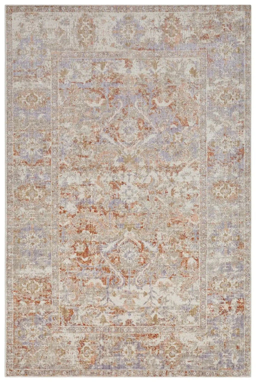 RugsDirect Online Traditional Cairo Washable 105587 Port Cream Red Rug - Woven Rugs