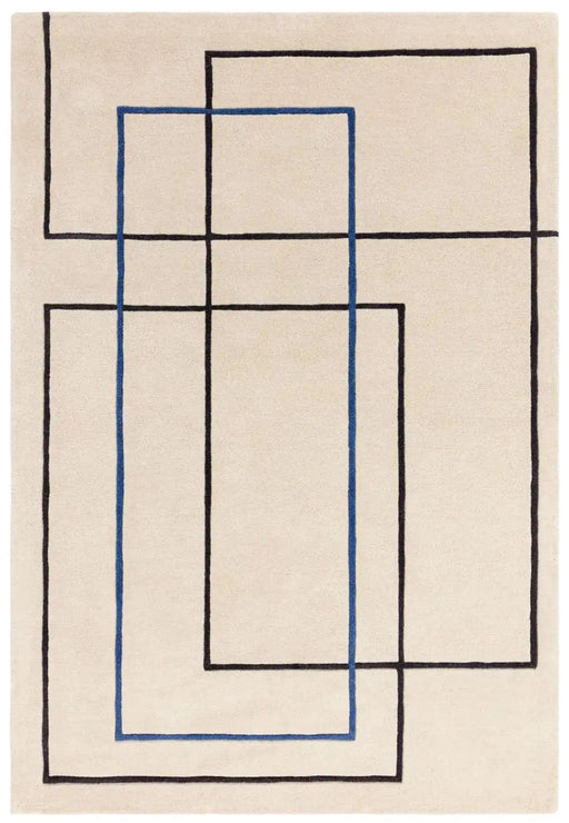 Asiatic Rugs Reef RF19 Outline Blue - Woven Rugs