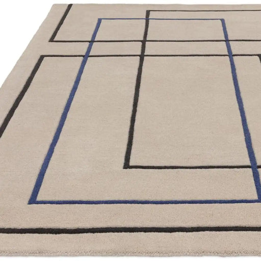 Asiatic Rugs Reef RF19 Outline Blue - Woven Rugs