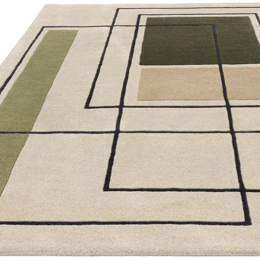 Asiatic Rugs Reef RF21 Outline Khaki - Woven Rugs