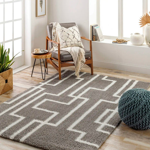 Surya Rugs Rectangle / 160 x 213cm CDG Seraphina 2315 Grey 889292398053 - Woven Rugs