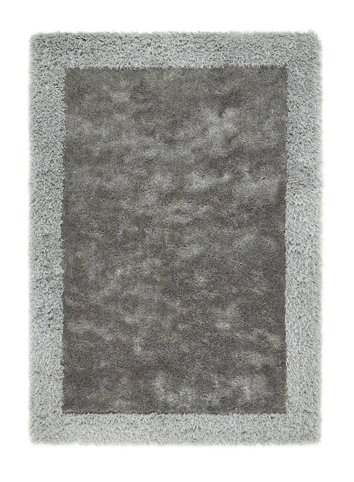 Origins Rugs Shimmer Silver Border - Woven Rugs