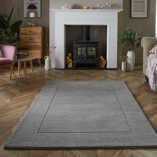 Esselle Rugs Mayfair Esme Silver - Woven Rugs