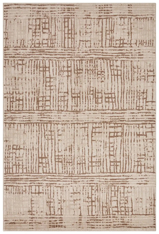 RugsDirect Online Traditional Terrain 105603 Sole Cream Brown Rug - Woven Rugs