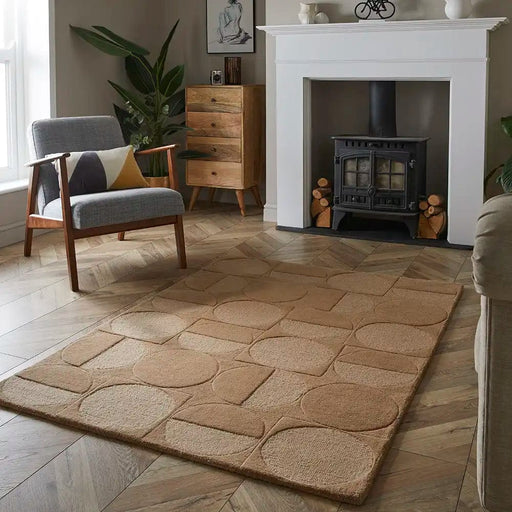 Esselle Rugs Mayfair Arabella TAUPE - Woven Rugs