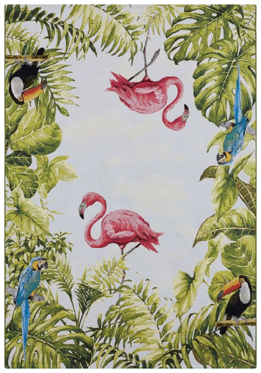 RugsDirect Online Funky Flair 105616 Tropical Birds Rug - Woven Rugs