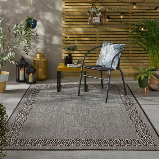 Nourison Rugs Terrazo TRZ01 Black - Woven Rugs