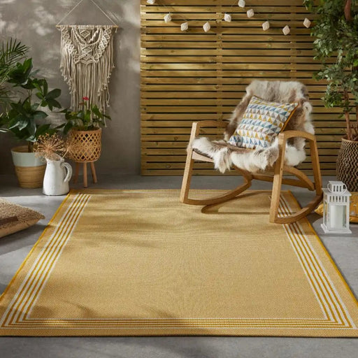 Nourison Rugs Terrazo TRZ02 Yellow - Woven Rugs