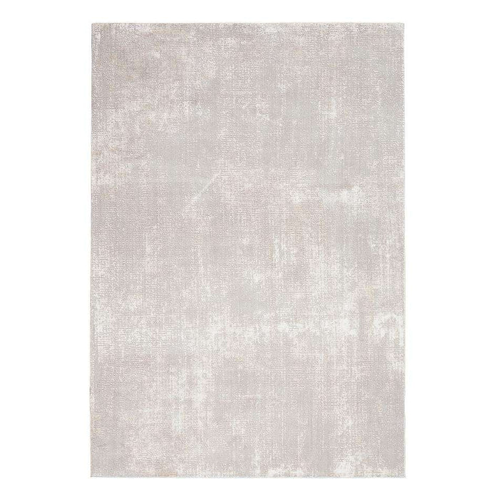 Nourison Rugs Silky Textures SLY01 Ivory Grey - Woven Rugs