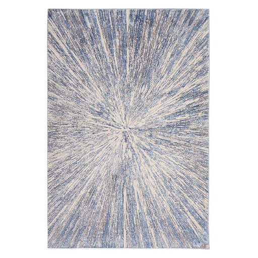 Nourison Rugs Silky Textures SLY05 Blue Grey - Woven Rugs
