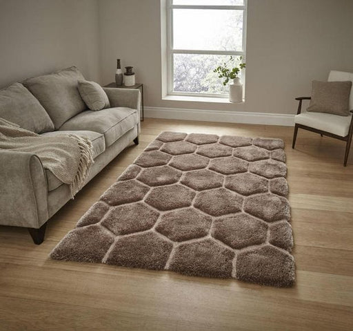 Think Rugs Rugs Rectangle / 180 x 270cm Noble House 30782 Beige 5056331404920 - Woven Rugs
