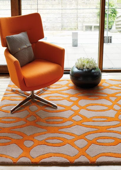 Wire Rug Wire - Matrix MAX37 Orange — Woven Rugs
