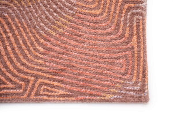 Louis De Poortere Rugs Meditation Coral 9230 Volcano Rugs - Woven Rugs