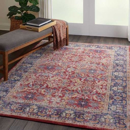 Nourison Rugs Ankara Global ANR02 Red - Woven Rugs