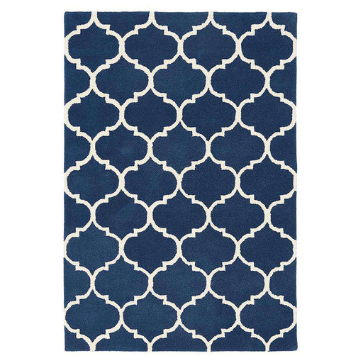 Asiatic Rugs Albany Ogee Blue - Woven Rugs