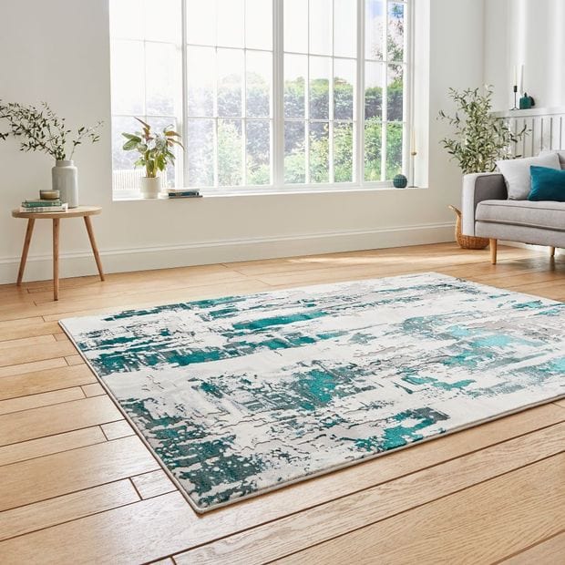 Think Rugs Rugs Apollo Think GR579 Grey Green - Woven Rugs