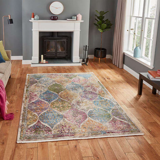 Think Rugs Rugs Athena 24021 Multi - Woven Rugs