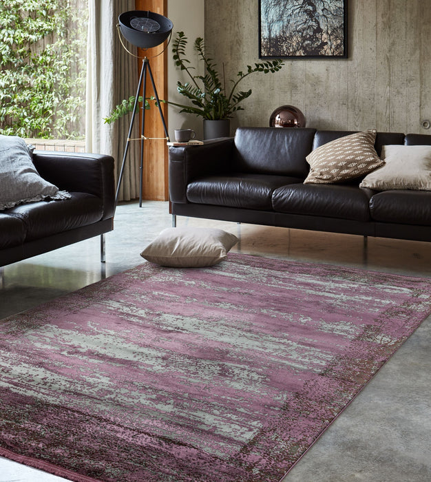 Asiatic Rugs Athera AT04 Bordeaux Border - Woven Rugs