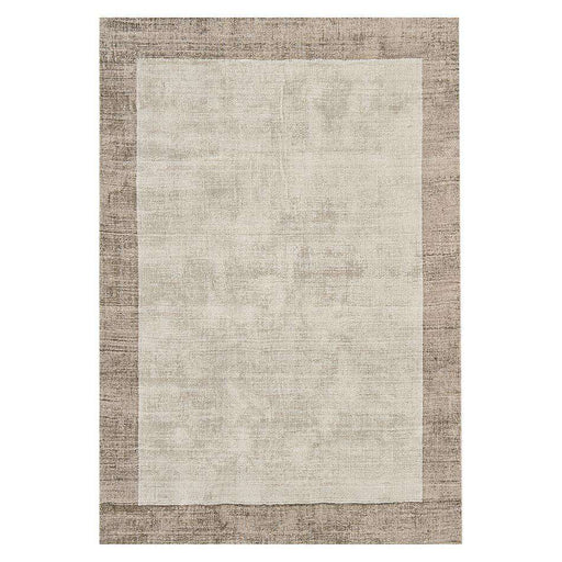 Asiatic Rugs Blade Border BB01 Putty/Champagne - Woven Rugs